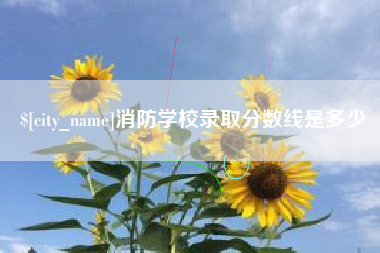 滕州消防学校录取分数线是多少