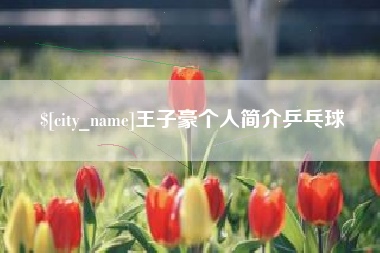 滕州王子豪个人简介乒乓球