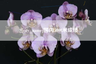 滕州国内5000米成绩