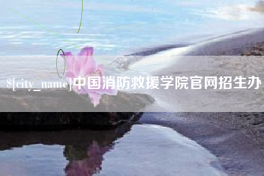 滕州中国消防救援学院官网招生办