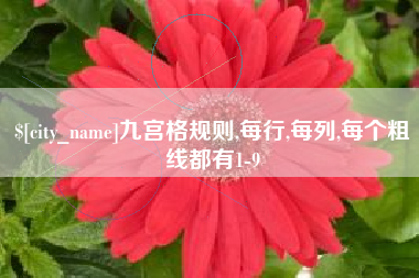 滕州九宫格规则,每行,每列,每个粗线都有1-9