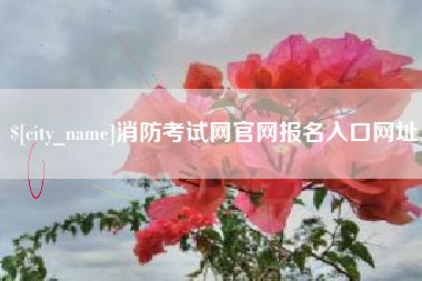 滕州消防考试网官网报名入口网址