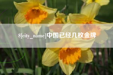 滕州中国已经几枚金牌
