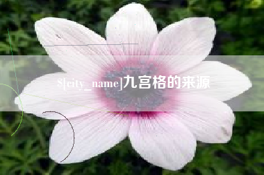滕州九宫格的来源