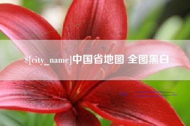 滕州中国省地图 全图黑白