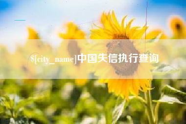 滕州中国失信执行查询