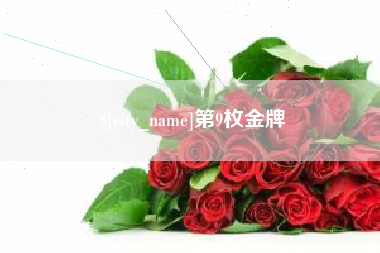 滕州第9枚金牌