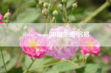 滕州中国地图9宫格