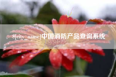滕州中国消防产品查询系统