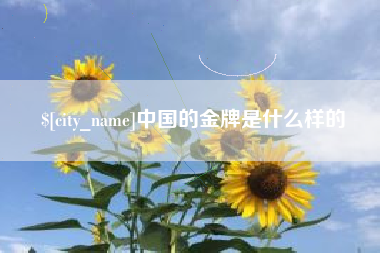 滕州中国的金牌是什么样的